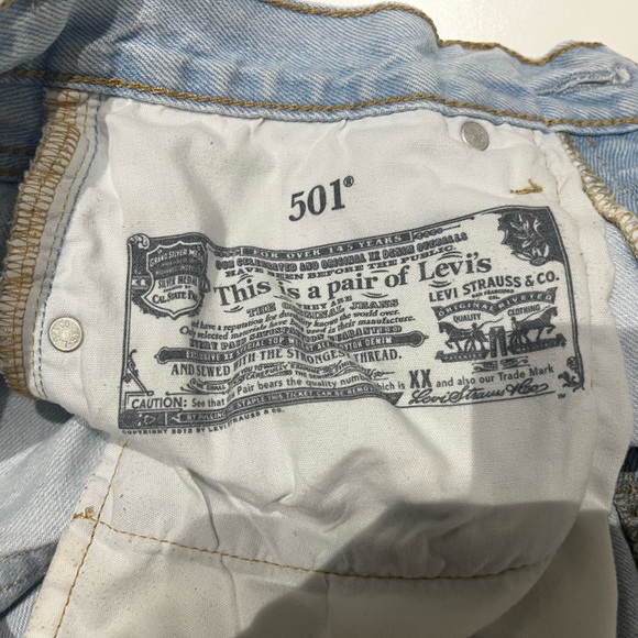 Women’s Original 501 Levis Jeans - Picture 5 of 6